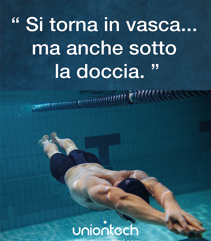 Piscina: si torna in vasca… ma anche sotto la doccia!